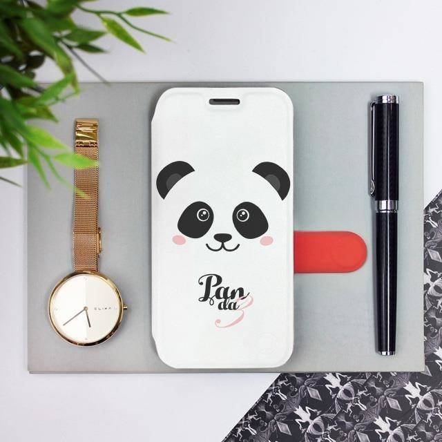 Flipové pouzdro Mobiwear na mobil Motorola Moto G20 - M030P Panda Amálka