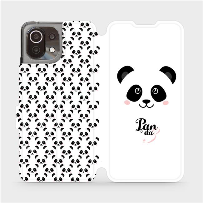Flipové pouzdro Mobiwear na mobil Xiaomi Mi 11 Lite LTE / 5G - M030P Panda Amálka