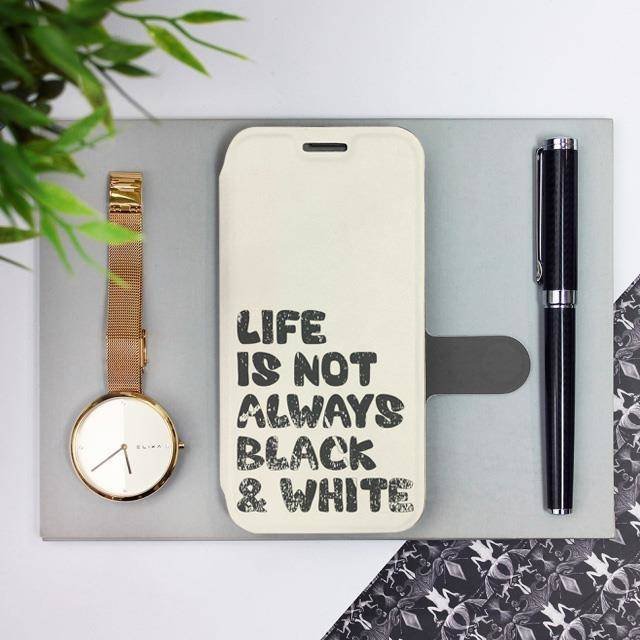 Flipové pouzdro Mobiwear na mobil Xiaomi Mi 11 Lite LTE / 5G - M041S Panda - life is not always black and white