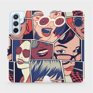 Flip pouzdro Mobiwear na mobil Samsung Galaxy A54 5G - VP18P Komiks