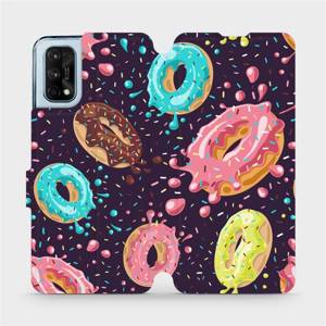 Flip pouzdro Mobiwear na mobil Realme 7 Pro - VP19S Donutky