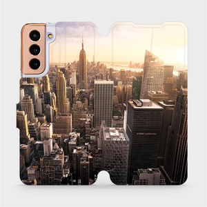 Flipové pouzdro Mobiwear na mobil Samsung Galaxy S21 5G - M138P New York