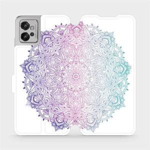 Flip pouzdro Mobiwear na mobil Motorola Moto G32 - M008S Mandala