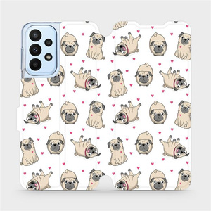 Flip pouzdro Mobiwear na mobil Samsung Galaxy A23 / A23 5G M097P Mopsíci