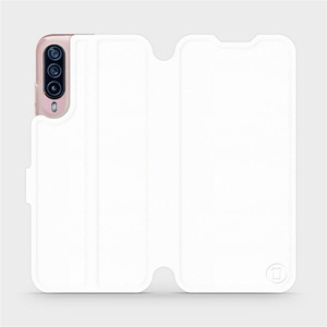 Flip pouzdro Mobiwear na mobil HTC Desire 22 Pro 5G - C_WHP White&Orange