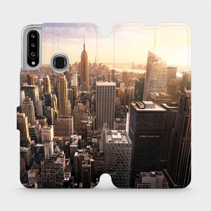 Flipové pouzdro Mobiwear na mobil Samsung Galaxy A20S - M138P New York