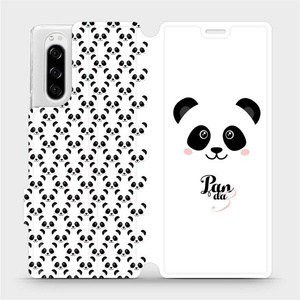 Flipové pouzdro Mobiwear na mobil Sony Xperia 5 - M030P Panda Amálka