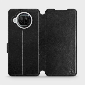 Flipové pouzdro Mobiwear na mobil Xiaomi MI 10T Lite v provedení C_BLS Black&Gray s šedým vnitřkem