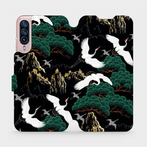 Flip pouzdro Mobiwear na mobil HTC Desire 22 Pro 5G - VP16S Jeřábi