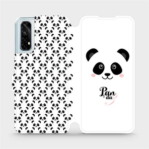 Flipové pouzdro Mobiwear na mobil Realme 7 - M030P Panda Amálka