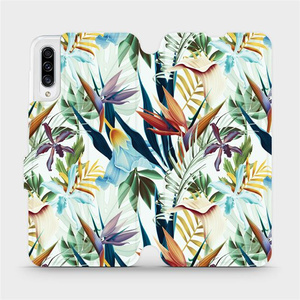 Flipové pouzdro Mobiwear na mobil Samsung Galaxy A30s - M071P Flóra
