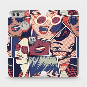 Flip pouzdro Mobiwear na mobil Huawei P Smart - VP18P Komiks
