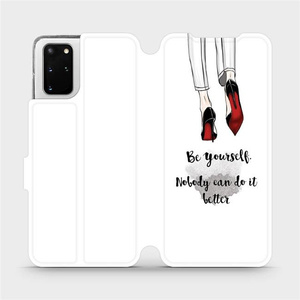 Flipové pouzdro Mobiwear na mobil Samsung Galaxy S20 Plus - M046P Be yourself