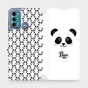 Flip pouzdro Mobiwear na mobil Motorola Moto G60 - M030P Panda Amálka