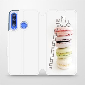 Flipové pouzdro Mobiwear na mobil Honor 20 Lite - M090P Makronky - have a nice day