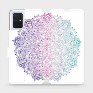 Flipové pouzdro Mobiwear na mobil Samsung Galaxy A71 - M008S Mandala