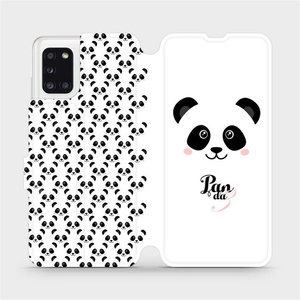 Flipové pouzdro Mobiwear na mobil Samsung Galaxy A31 - M030P Panda Amálka