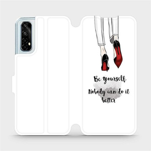 Flipové pouzdro Mobiwear na mobil Realme 7 - M046P Be yourself