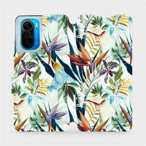 Flipové pouzdro Mobiwear na mobil Xiaomi Poco F3 - M071P Flóra