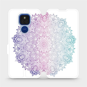 Flipové pouzdro Mobiwear na mobil Motorola Moto E7 Plus - M008S Mandala