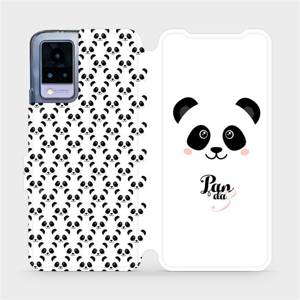 Flip pouzdro Mobiwear na mobil Vivo V21 5G - M030P Panda Amálka