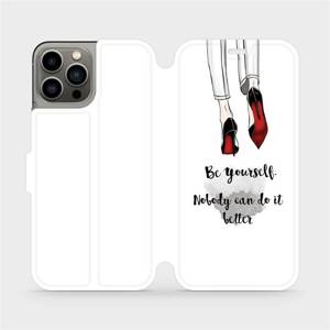 Flip pouzdro Mobiwear na mobil Apple iPhone 13 Pro - M046P Be yourself