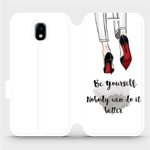 Flipové pouzdro Mobiwear na mobil Samsung Galaxy J5 2017 - M046P Be yourself