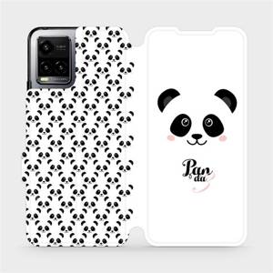 Flip pouzdro Mobiwear na mobil Vivo Y21s - M030P Panda Amálka