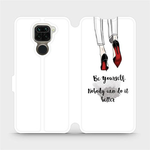 Flipové pouzdro Mobiwear na mobil Xiaomi Redmi Note 9 - M046P Be yourself