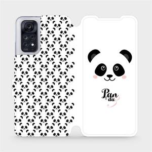 Flip pouzdro Mobiwear na mobil Xiaomi Redmi Note 11 / 11S - M030P Panda Amálka - výprodej