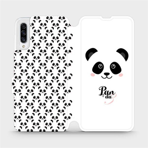 Flipové pouzdro Mobiwear na mobil Samsung Galaxy A30s - M030P Panda Amálka