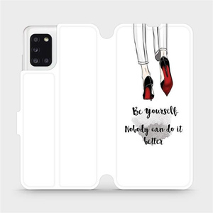 Flipové pouzdro Mobiwear na mobil Samsung Galaxy A31 - M046P Be yourself