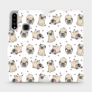 Flipové pouzdro Mobiwear na mobil Samsung Galaxy A20S - M097P Mopsíci