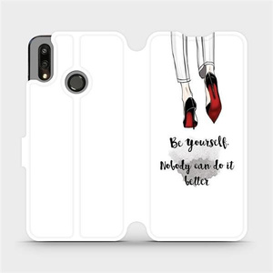 Flipové pouzdro Mobiwear na mobil Huawei P Smart 2019 - M046P Be yourself