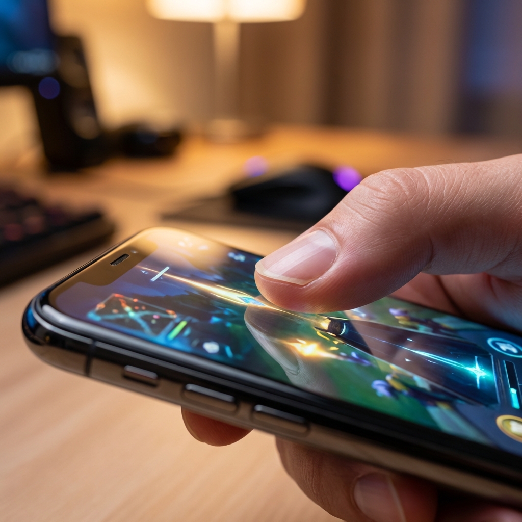 Idealna reakcja na dotyk