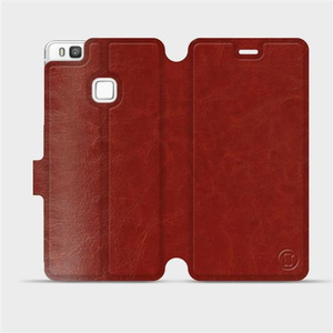 Etui do Huawei P9 Lite - wzór Brown&Orange