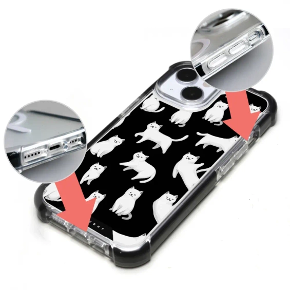 Etui MagSafe Elite Bumper Apple iPhone 15 Pro Max - wzór D163D