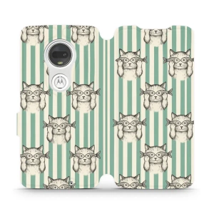 Etui do Motorola Moto G7 Plus - wzór VP90S