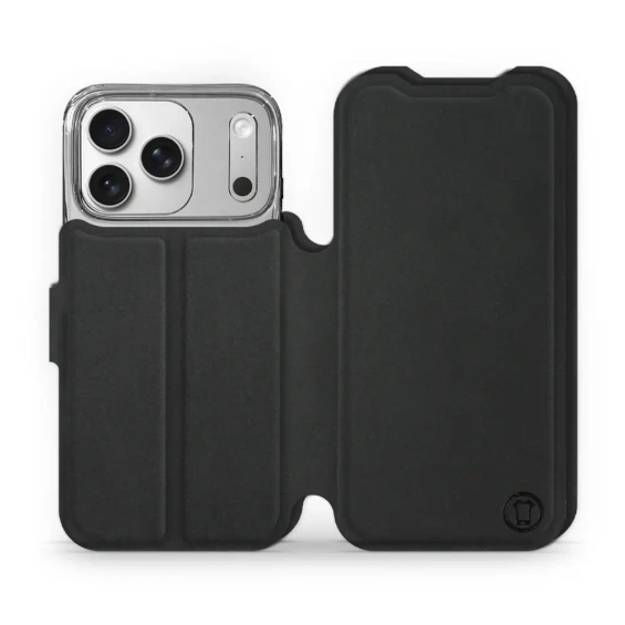 Etui Soft Touch do Apple iPhone 17 Pro - wzór Satynowa czerń
