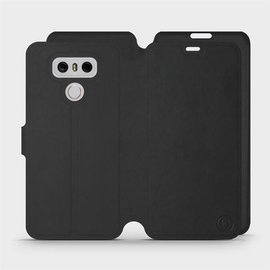 Etui Soft Touch do LG G6 - wzór Satynowa czerń