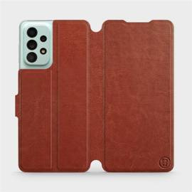 Etui do Samsung Galaxy A33 5G - wzór Brown&Orange