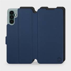 Etui Soft Touch do Samsung Galaxy A04S - wzór Głęboki granat z czernią