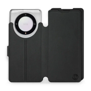 Etui Soft Touch do Huawei Honor Magic5 Lite 5G - wzór Satynowa czerń