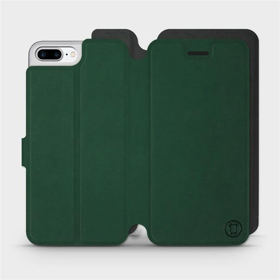Etui Soft Touch do Apple iPhone 8 Plus - wzór Miejska zieleń z czernią