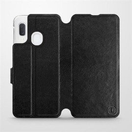 Etui do Samsung Galaxy A20e - wzór Black&Orange