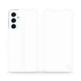 Etui do Samsung Galaxy M34 5G - wzór White&Orange