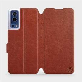 Etui do Vivo Y72 5G - wzór Brown&Orange
