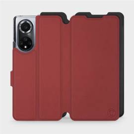 Etui Soft Touch do Huawei Nova 9 - wzór Zachodząca czerwień z czernią