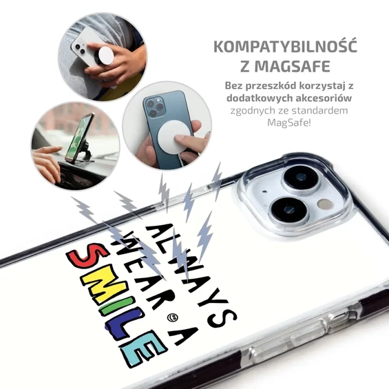 Etui MagSafe Elite Bumper Apple iPhone 15 Pro Max - wzór D077D