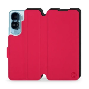 Etui Soft Touch do Huawei Honor 90 Lite - wzór Żywa czerwień z czernią